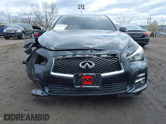 2017 Infiniti Q50 Signature Edition z VIN JN1EV7AR7HM837221, wystawiony jako IAAI lot #42023279 z przebiegiem 16 563 mil mil oraz . Historia ofert i sprzedaży dostępna na DreamBid. Obrazek 11.