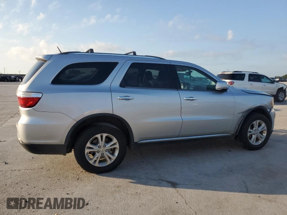 2013 Dodge Durango Crew with VIN 1C4RDHDG1DC616909, listed as a Copart auction lot 61923565 with 98,264 mi miles and Salvage title. Bid and sale history available at DreamBid. Image 3.