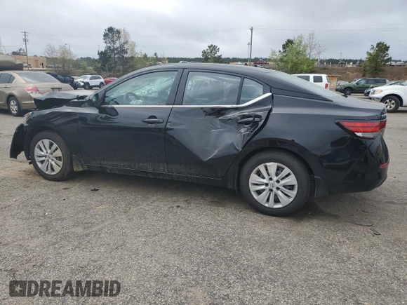 2025 Nissan Sentra S z VIN 3N1AB8BV4SY222249, wystawiony jako Copart lot #51528465 z przebiegiem 10 066 mil mil oraz Szkoda całkowita • Salvage title. Historia ofert i sprzedaży dostępna na DreamBid. Obrazek 2.