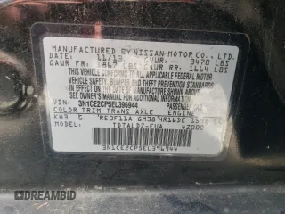 2014 Nissan Note S Plus with VIN 3N1CE2CP5EL396944, listed as a Copart auction lot 60194395 with 149,498 mi miles and Clean title. Bid and sale history available at DreamBid. Image 12.