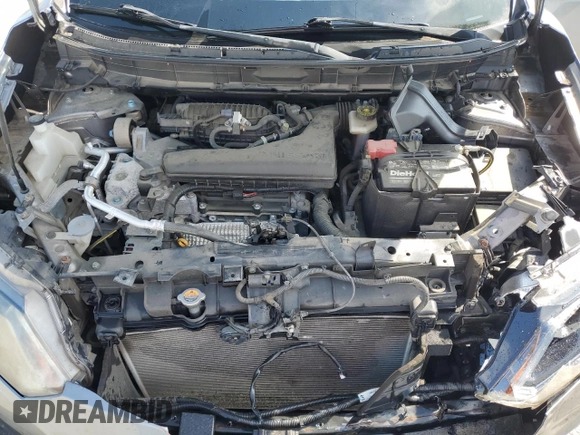 2016 Nissan Rogue SV with VIN KNMAT2MV9GP671536, listed as a Copart auction lot 53640395 with 68,646 mi miles and Salvage Title. Bid and sale history available at carsss.com. Image 12.