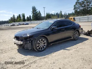 2015 Acura TLX Advance with VIN 19UUB3F72FA006954, listed as a Copart auction lot 66505685 with 165,314 mi miles and Salvage title. Bid and sale history available at DreamBid. Image 1.