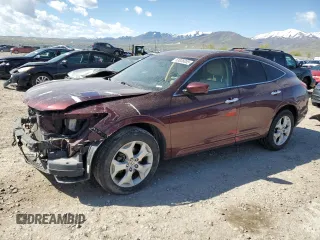 2012 Honda Crosstour EX-L with VIN 5J6TF2H52CL003809, listed as a Copart auction lot 53836055 with 123,179 mi miles and Clean Title. Bid and sale history available at carsss.com. Image 1.