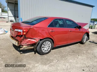 2012 Toyota Camry L with VIN 4T4BF1FK6CR181111, listed as a Copart auction lot 52814475 with 0 mi miles and Salvage Title. Bid and sale history available at carsss.com. Image 3.