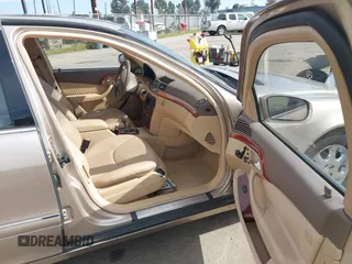 2002 Mercedes-Benz S-Class 4.3L with VIN WDBNG70J82A225944, listed as a IAAI auction lot 41669752 with 133,143 mi miles. Bid and sale history available at carsss.com. Image 5.