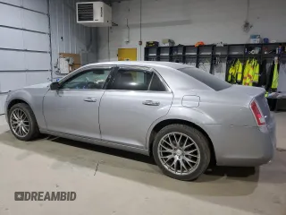 2014 Chrysler 300 C with VIN 2C3CCAKTXEH383941, listed as a Copart auction lot 41703475 with 105,709 mi miles and Salvage Title. Bid and sale history available at DreamBid. Image 2.