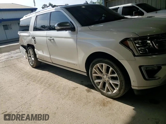 2019 Ford Expedition Max Platinum with VIN 1FMJK1LT3KEA67672, listed as a Copart auction lot 58513655 with 149,608 mi miles and Salvage title. Bid and sale history available at DreamBid. Image 14.