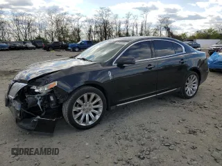 2009 Lincoln MKS with VIN 1LNHM94RX9G611741, listed as a Copart auction lot 52603085 with 89,136 mi miles and Salvage Title. Bid and sale history available at carsss.com. Image 1.