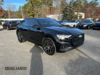 2019 Audi Q8 Premium Plus with VIN WA1EVAF17KD036223, listed as a Copart auction lot 83887104 with 111,391 mi miles and Clean Title. Bid and sale history available at carsss.com. Image 1.
