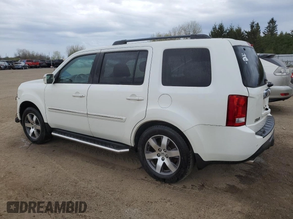 2013 Honda Pilot Touring with VIN 5FNYF3H99DB007204, listed as a Copart auction lot 56891095 with 151,709 mi miles and Salvage title. Bid and sale history available at DreamBid. Image 2.