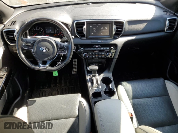 2018 Kia Sportage EX z VIN KNDPN3AC8J7450904, wystawiony jako Copart lot #76091074 z przebiegiem 104 850 mil mil oraz Szkoda całkowita • Salvage title. Historia ofert i sprzedaży dostępna na DreamBid. Obrazek 8.