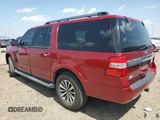 2016 Ford Expedition Max XLT with VIN 1FMJK1JT6GEF15185, listed as a Copart auction lot 54918025 with 166,027 mi miles and Salvage title. Bid and sale history available at DreamBid. Image 2.