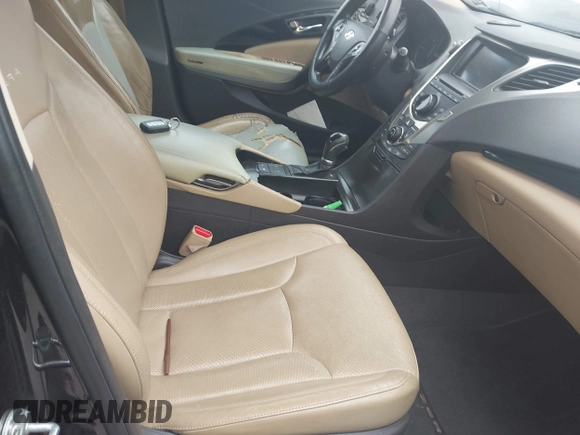 2013 Hyundai Azera with VIN KMHFH4JG4DA243182, listed as a IAAI auction lot 42403300 with 237,975 mi miles and . Bid and sale history available at DreamBid. Image 5.