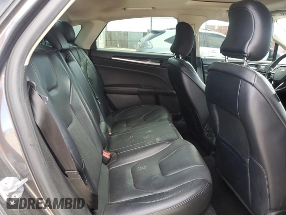 2017 Ford Fusion Titanium with VIN 3FA6P0SU7HR354444, listed as a Copart auction lot 50601035 with 159,069 mi miles and Salvage Title. Bid and sale history available at DreamBid. Image 10.