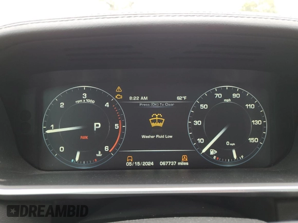 2016 Land Rover Range Rover with VIN SALGR2KF0GA318716, listed as a Copart auction lot 55032114 with 67,737 mi miles and Salvage Title. Bid and sale history available at DreamBid. Image 9.
