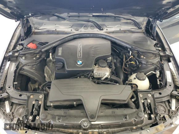 2014 BMW 3 Series 320i xDrive with VIN WBA3C3C53EF985375, listed as a Copart auction lot 62833435 with 75,726 mi miles and Salvage title. Bid and sale history available at DreamBid. Image 11.