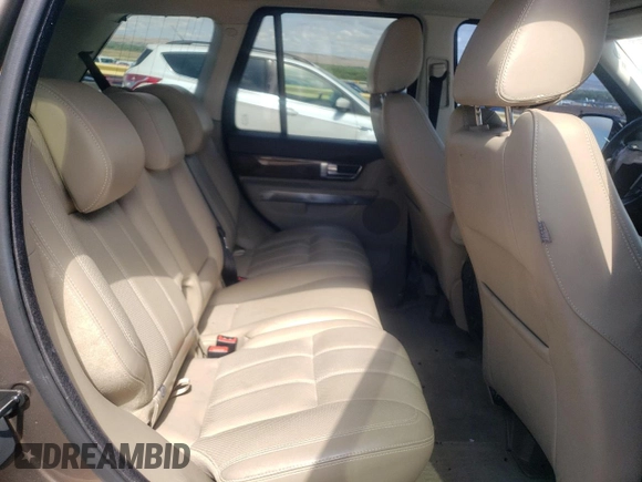 2013 Land Rover Range Rover Sport HSE Lux with VIN SALSK2D48DA775974, listed as a Copart auction lot 59541045 with 114,569 mi miles and Salvage title. Bid and sale history available at DreamBid. Image 10.