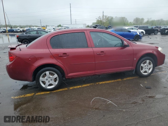 2007 Chevrolet Cobalt LT with VIN 1G1AL55F577219360, listed as a Copart auction lot 55807055 with 79,492 mi miles and Clean Title. Bid and sale history available at DreamBid. Image 3.