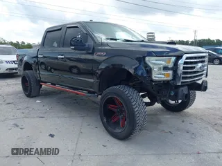 2015 Ford F-150 XLT with VIN 1FTEW1C81FFB05261, listed as a IAAI auction lot 42193554 with Not Provided miles and . Bid and sale history available at carsss.com. Image 1.
