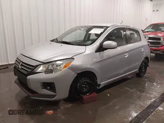 2022 Mitsubishi Mirage ES z VIN ML32AUHJ4NH007491, wystawiony jako IAAI lot #41641405 z przebiegiem 37 322 mil mil oraz . Historia ofert i sprzedaży dostępna na DreamBid. Obrazek 6.