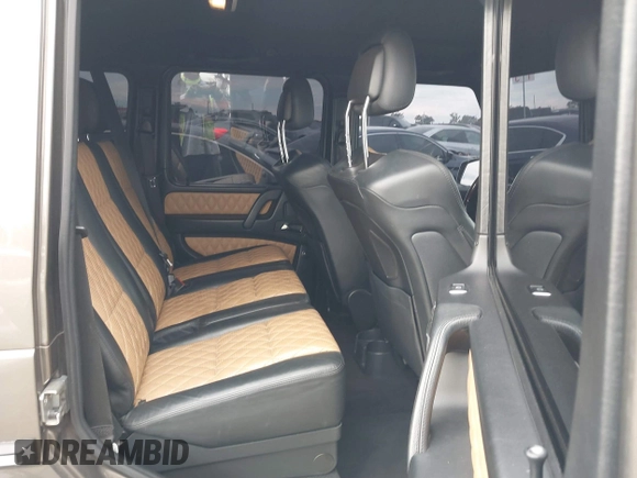 2016 Mercedes-Benz G-Class AMG G 63 with VIN WDCYC7DF8GX247425, listed as a IAAI auction lot 40947034 with 95,869 mi miles. Bid and sale history available at carsss.com. Image 8.