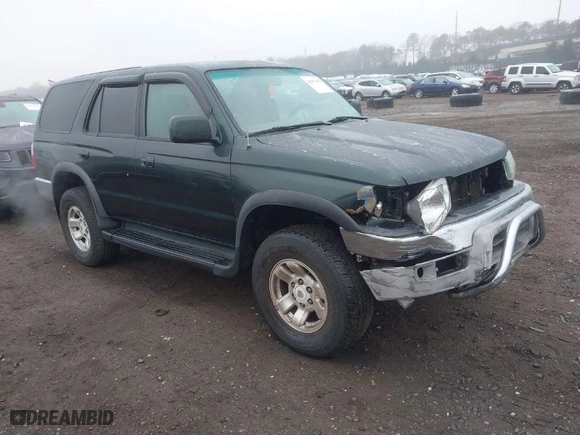 1999 Toyota 4Runner SR5 with VIN JT3HN86R4X0198993, listed as a IAAI auction lot 41807669 with 187,269 mi miles. Bid and sale history available at carsss.com. Image 1.
