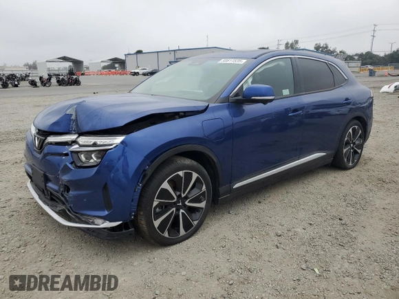 2023 VinFast VF 8 Plus z VIN RLLV1AFA5PH001655, wystawiony jako Copart lot #58811535 z przebiegiem 4 370 mil mil oraz Szkoda całkowita • Salvage title. Historia ofert i sprzedaży dostępna na DreamBid. Obrazek 1.