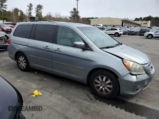 2010 Honda Odyssey EX-L with VIN 5FNRL3H63AB072192, listed as a Copart auction lot 49967465 with 187,794 mi miles and Salvage Title. Bid and sale history available at DreamBid. Image 4.