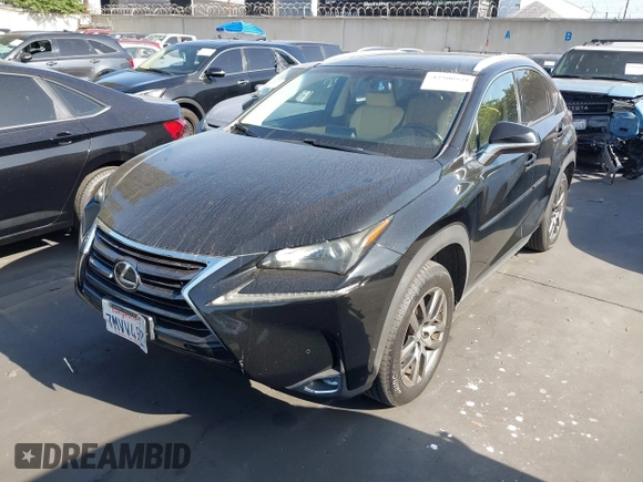 2015 Lexus NX 200t z VIN JTJYARBZ7F2016660, wystawiony jako IAAI lot #42500521 z przebiegiem 75 476 mil mil oraz . Historia ofert i sprzedaży dostępna na DreamBid. Obrazek 2.