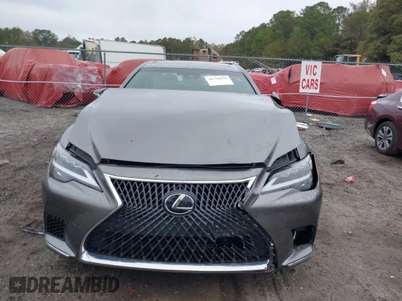 2021 Lexus LS with VIN JTHD51FF7M5013906, listed as a IAAI auction lot 40798850 with 16,535 mi miles. Bid and sale history available at carsss.com. Image 12.