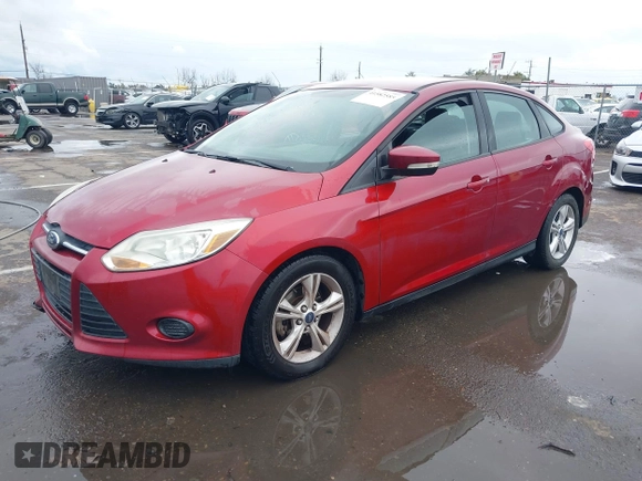 2014 Ford Focus SE with VIN 1FADP3F22EL112110, listed as a IAAI auction lot 41582585 with 107,285 mi miles. Bid and sale history available at carsss.com. Image 17.