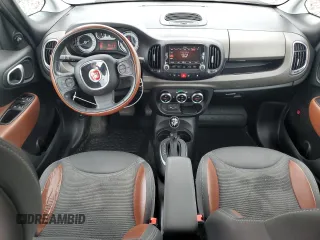 2014 FIAT 500L Trekking with VIN ZFBCFADH1EZ023701, listed as a Copart auction lot 71826844 with 85,849 mi miles and Salvage Title. Bid and sale history available at carsss.com. Image 8.