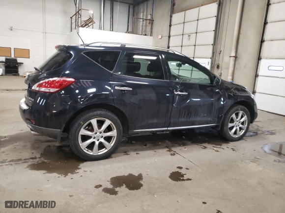 2013 Nissan Murano LE with VIN JN8AZ1MW7DW312578, listed as a Copart auction lot 82240604 with 158,674 mi miles and Salvage Title. Bid and sale history available at carsss.com. Image 3.