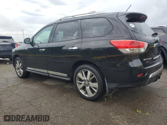 2014 Nissan Pathfinder S with VIN 5N1AR2MM7EC708654, listed as a Copart auction lot 64070845 with 142,368 mi miles and Clean title. Bid and sale history available at DreamBid. Image 2.