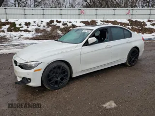 2015 BMW 3 Series 320i xDrive with VIN WBA3C3G54FNT51557, listed as a Copart auction lot 46871055 with 91,896 mi miles and Clean Title. Bid and sale history available at carsss.com. Image 1.