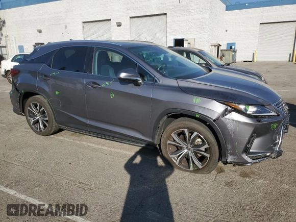 2022 Lexus RX with VIN 2T2HZMAA7NC228058, listed as a Copart auction lot 46857225 with 34,510 mi miles and Salvage Title. Bid and sale history available at carsss.com. Image 4.