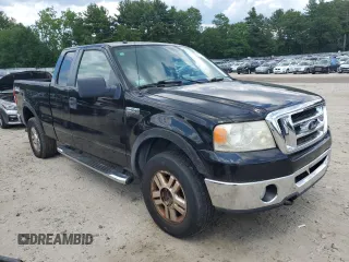 2007 Ford F-150 XLT with VIN 1FTPX145X7FA58310, listed as a Copart auction lot 62710135 with 176,647 mi miles and Clean title. Bid and sale history available at DreamBid. Image 4.