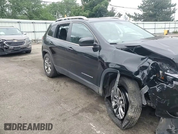 2020 Jeep Cherokee Latitude Plus with VIN 1C4PJMLB3LD530685, listed as a Copart auction lot 57347884 with 94,807 mi miles and Salvage Title. Bid and sale history available at carsss.com. Image 12.