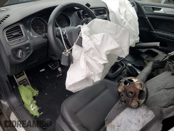 2017 Volkswagen Golf S z VIN 3VWH17AU4HM517172, wystawiony jako Copart lot #54742315 z przebiegiem Nie podano mil oraz Szkoda całkowita • Salvage title. Historia ofert i sprzedaży dostępna na DreamBid. Obrazek 8.