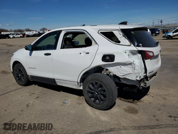 2018 Chevrolet Equinox LT with VIN 2GNAXSEV3J6184088, listed as a Copart auction lot 50328175 with 129,900 mi miles and Salvage Title. Bid and sale history available at carsss.com. Image 2.
