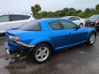 2004 Mazda RX-8 with VIN JM1FE17N240112484, listed as a Copart auction lot 74769364 with 89,182 mi miles and Non Repairable. Bid and sale history available at carsss.com. Image 3.