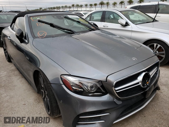2019 Mercedes-Benz E 53 AMG with VIN WDD1K6BB5KF086265, listed as a Copart auction lot 62423152 with Not Provided miles and . Bid and sale history available at DreamBid. Image 1.