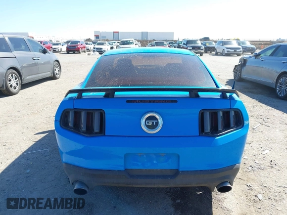 2012 Ford Mustang GT Premium with VIN 1ZVBP8CF1C5278476, listed as a IAAI auction lot 41776072 with 130,354 mi miles and . Bid and sale history available at DreamBid. Image 16.