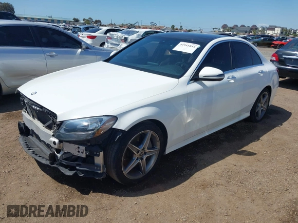 2017 Mercedes-Benz C 300 with VIN 55SWF4JB5HU230712, listed as a IAAI auction lot 41951843 with 113,736 mi miles and . Bid and sale history available at carsss.com. Image 18.