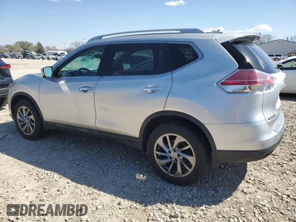 2015 Nissan Rogue SL with VIN 5N1AT2MV1FC896891, listed as a Copart auction lot 52155925 with 130,654 mi miles and Salvage Title. Bid and sale history available at carsss.com. Image 2.
