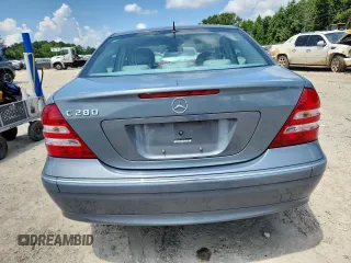 2006 Mercedes-Benz C 280 Luxury z VIN WDBRF54H16A902788, wystawiony jako Copart lot #64110175 z przebiegiem 62 924 mil mil oraz Czysty tytuł • Clean title. Historia ofert i sprzedaży dostępna na DreamBid. Obrazek 6.