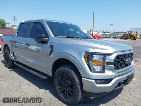 2023 Ford F-150 XL with VIN 1FTEW1CP0PKG14886, listed as a IAAI auction lot 42444367 with 10,677 mi miles and . Bid and sale history available at DreamBid. Image 1.
