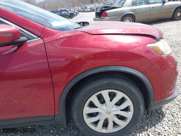 2016 Nissan Rogue SV with VIN KNMAT2MV8GP602286, listed as a IAAI auction lot 41867711 with 130,990 mi miles. Bid and sale history available at carsss.com. Image 17.