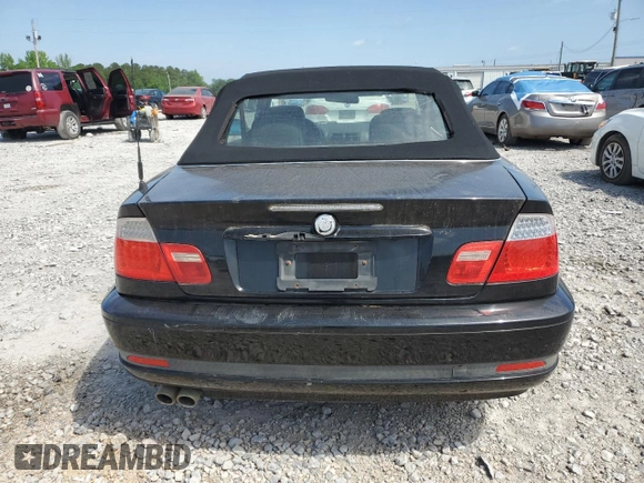 2005 BMW 3 Series 330Ci with VIN WBABW53465PL50702, listed as a Copart auction lot 53692175 with 0 mi miles and Clean Title. Bid and sale history available at carsss.com. Image 6.