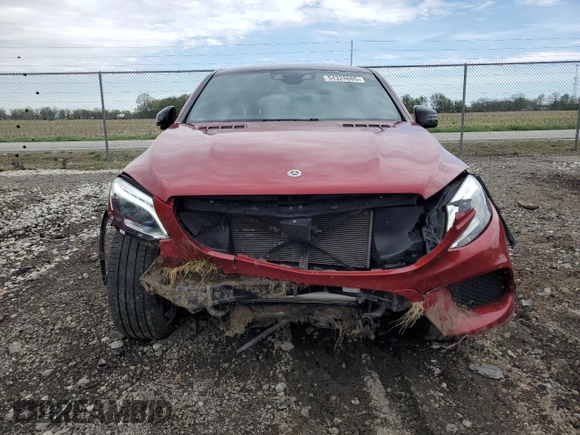 2019 Mercedes-Benz GLE 43 AMG with VIN 4JGED6EB3KA138664, listed as a Copart auction lot 54328605 with 79,812 mi miles and Salvage title. Bid and sale history available at DreamBid. Image 5.
